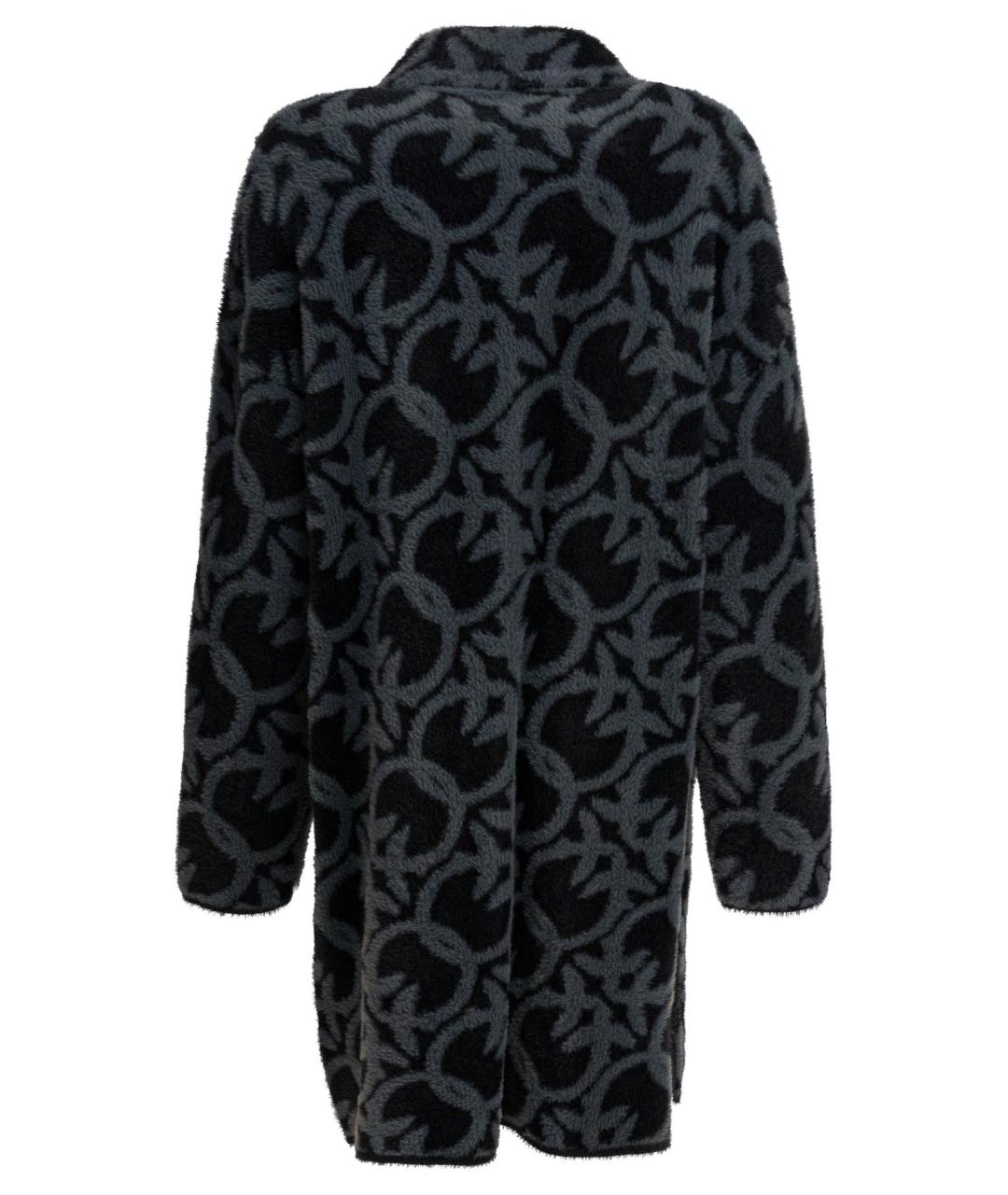 PINKO Серое полиамидовое пальто, фото 2