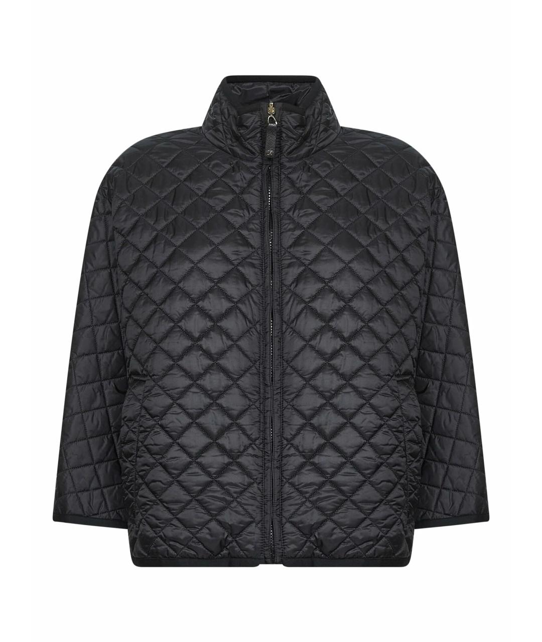 'S MAX MARA Черная полиэстеровая куртка, фото 1