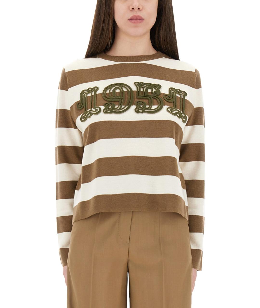 MAX MARA Мульти шерстяной джемпер / свитер, фото 2