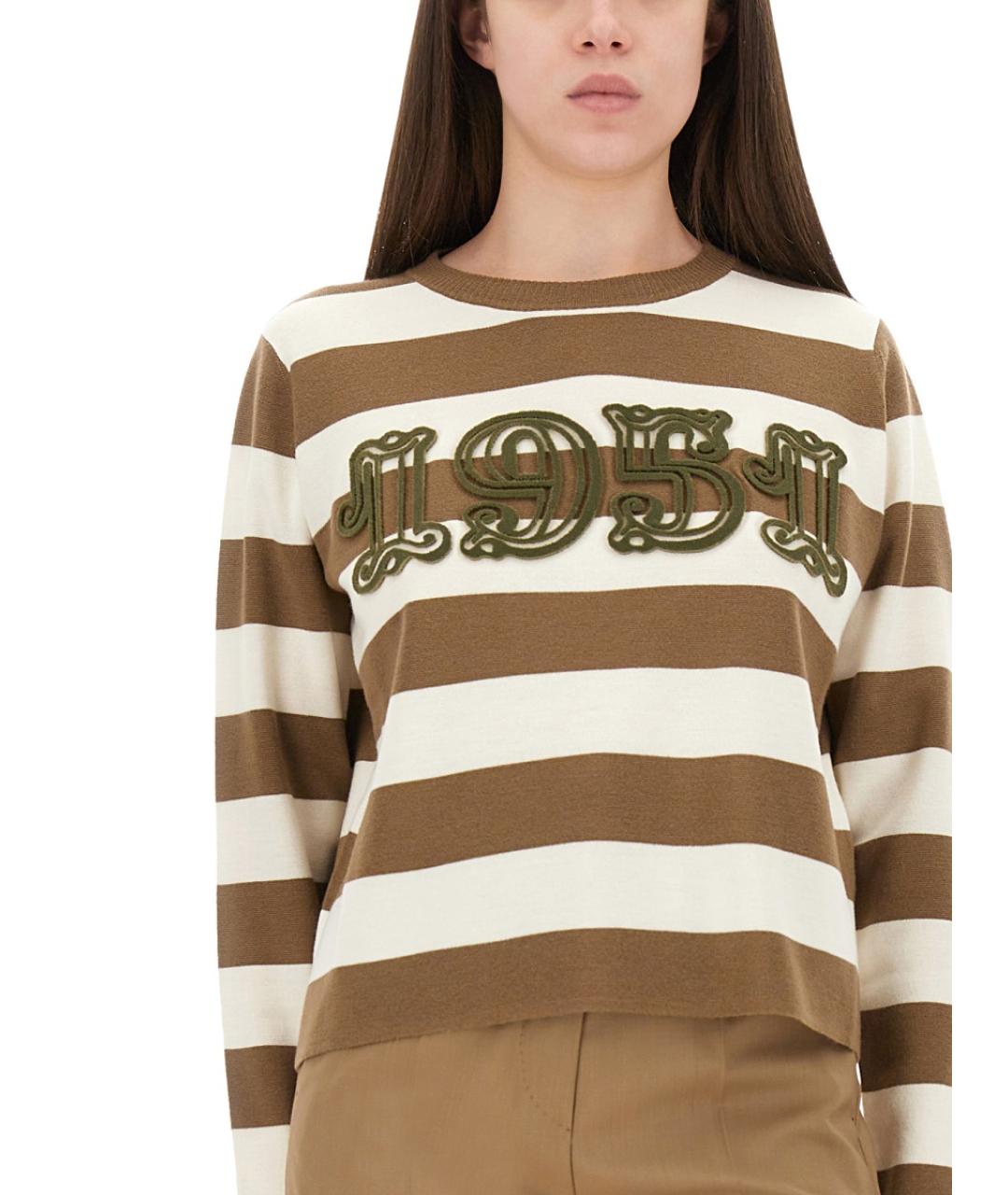 MAX MARA Мульти шерстяной джемпер / свитер, фото 5