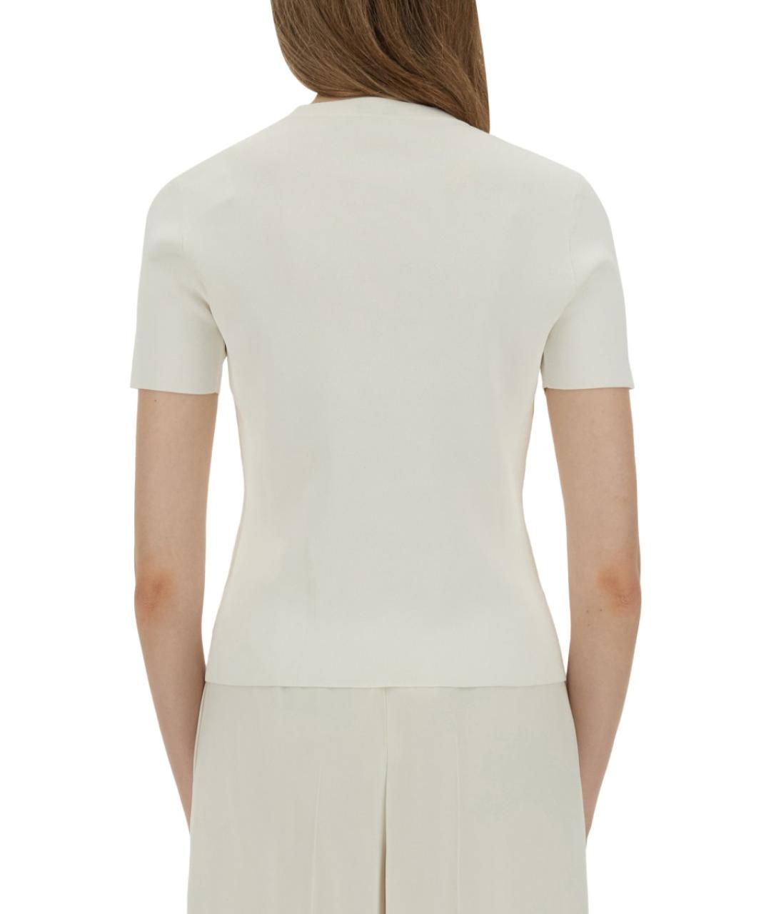 MAX MARA Белая футболка, фото 3