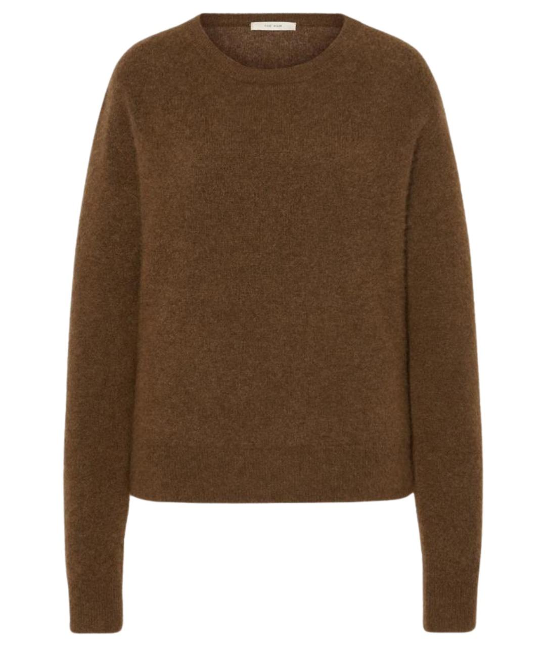 THE ROW Коричневый кашемировый джемпер / свитер, фото 1