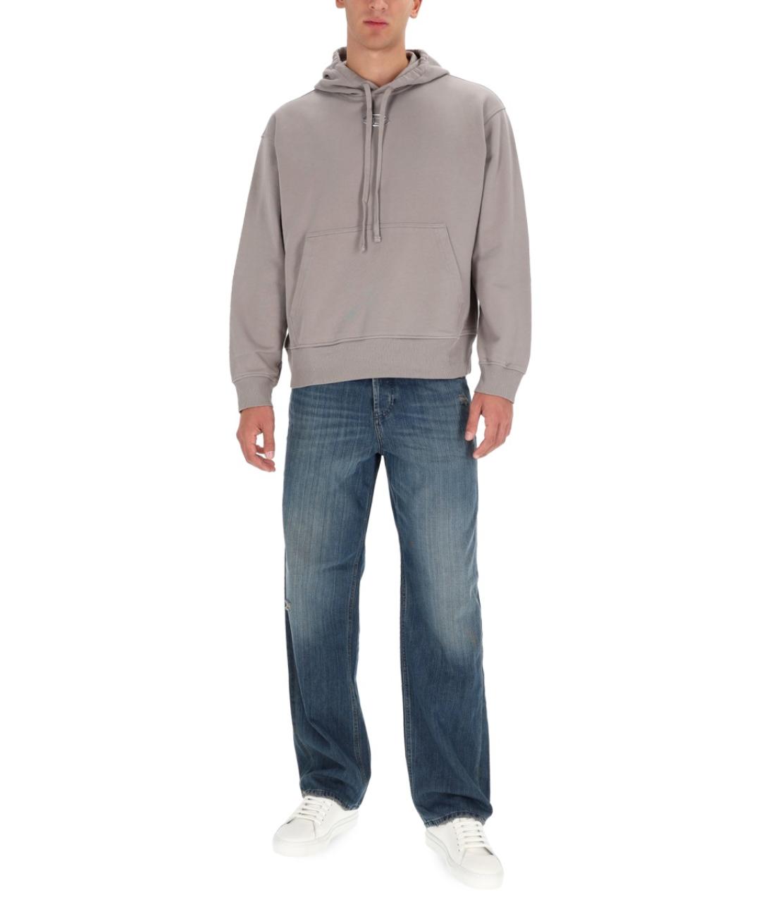 DIESEL Синие хлопковые повседневные брюки, фото 2