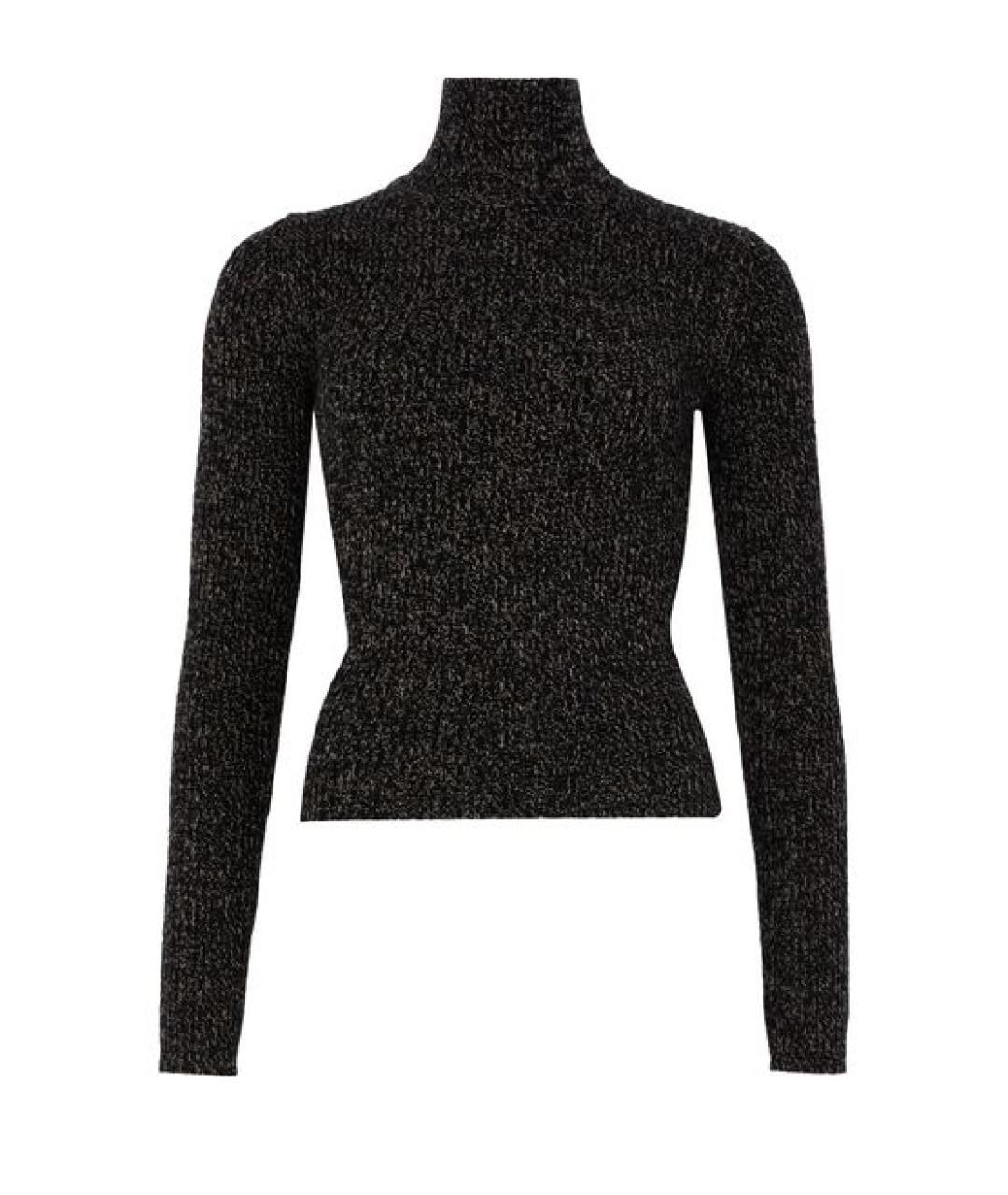 MAX MARA Черный шерстяной джемпер / свитер, фото 1