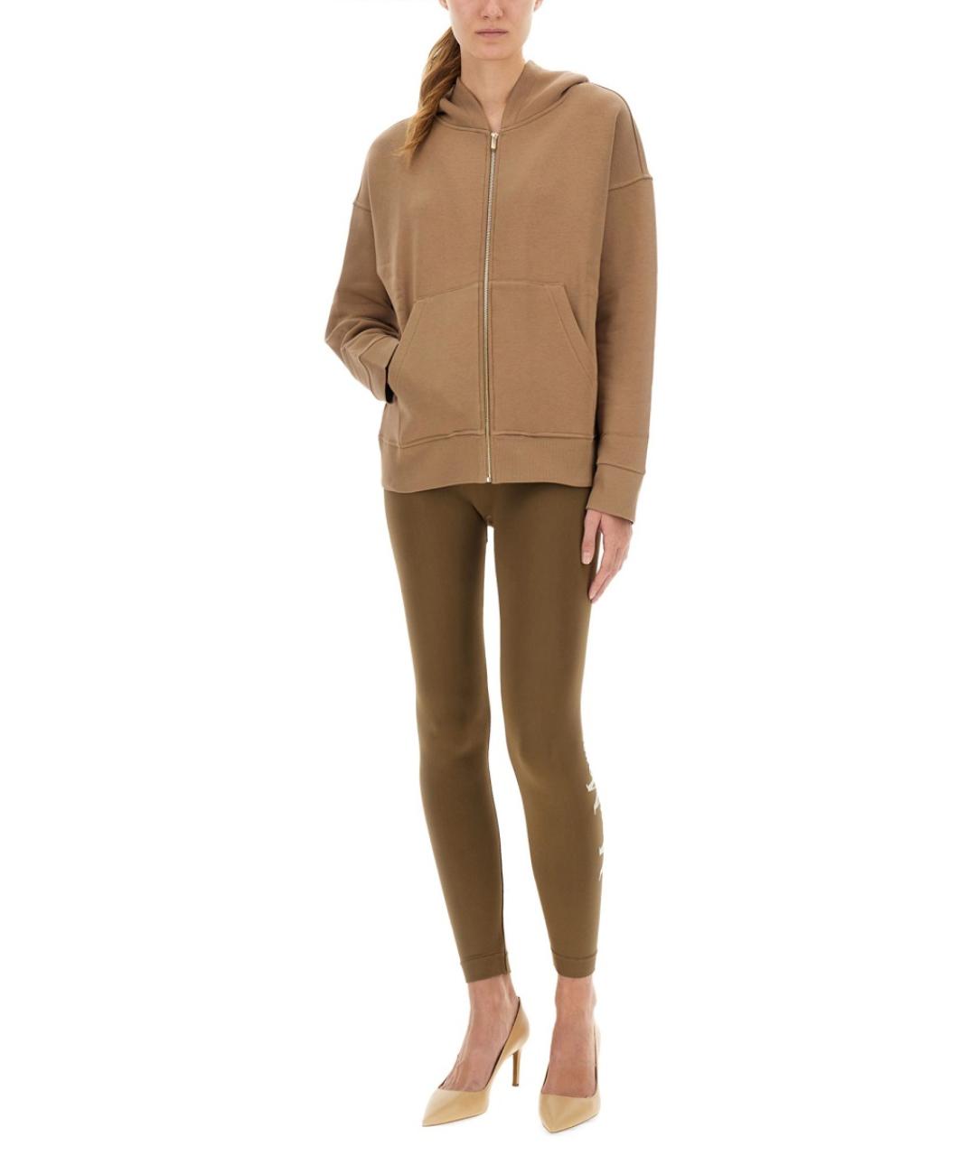 'S MAX MARA Бежевый хлопковый джемпер / свитер, фото 3