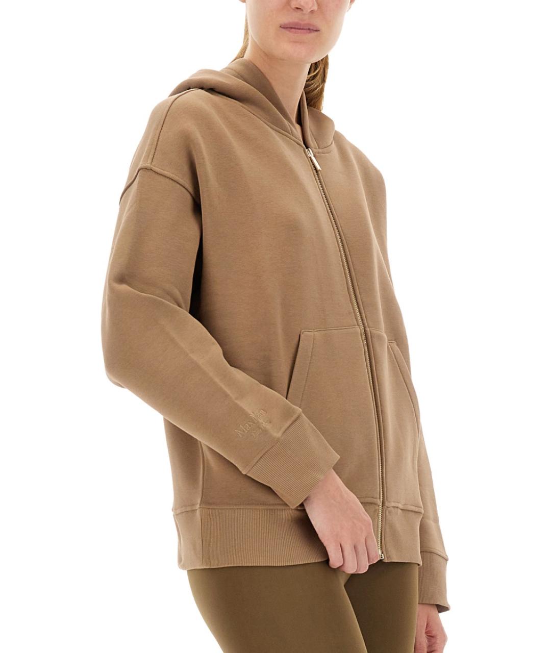 'S MAX MARA Бежевый хлопковый джемпер / свитер, фото 5