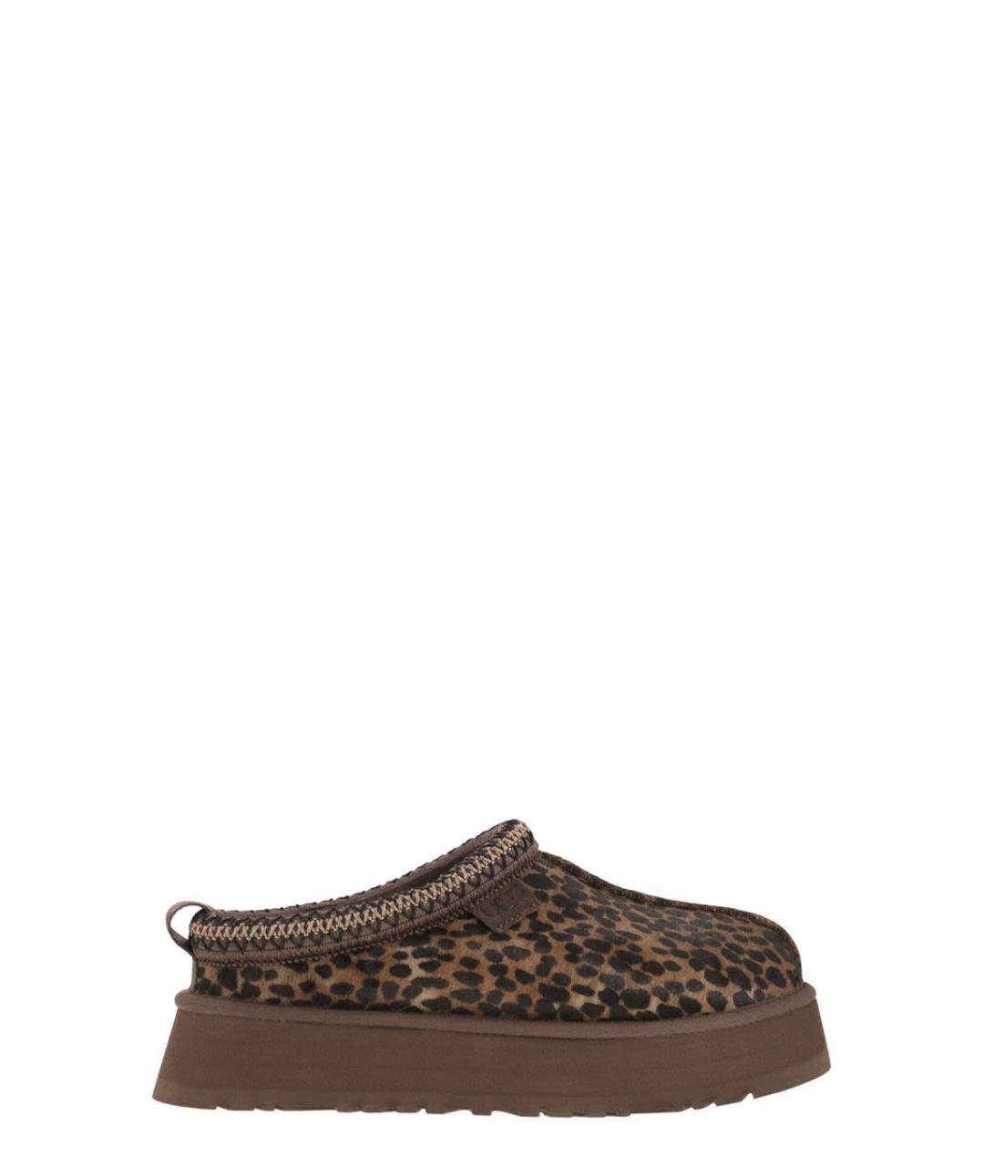 UGG AUSTRALIA Коричневые нубуковые мюли, фото 1