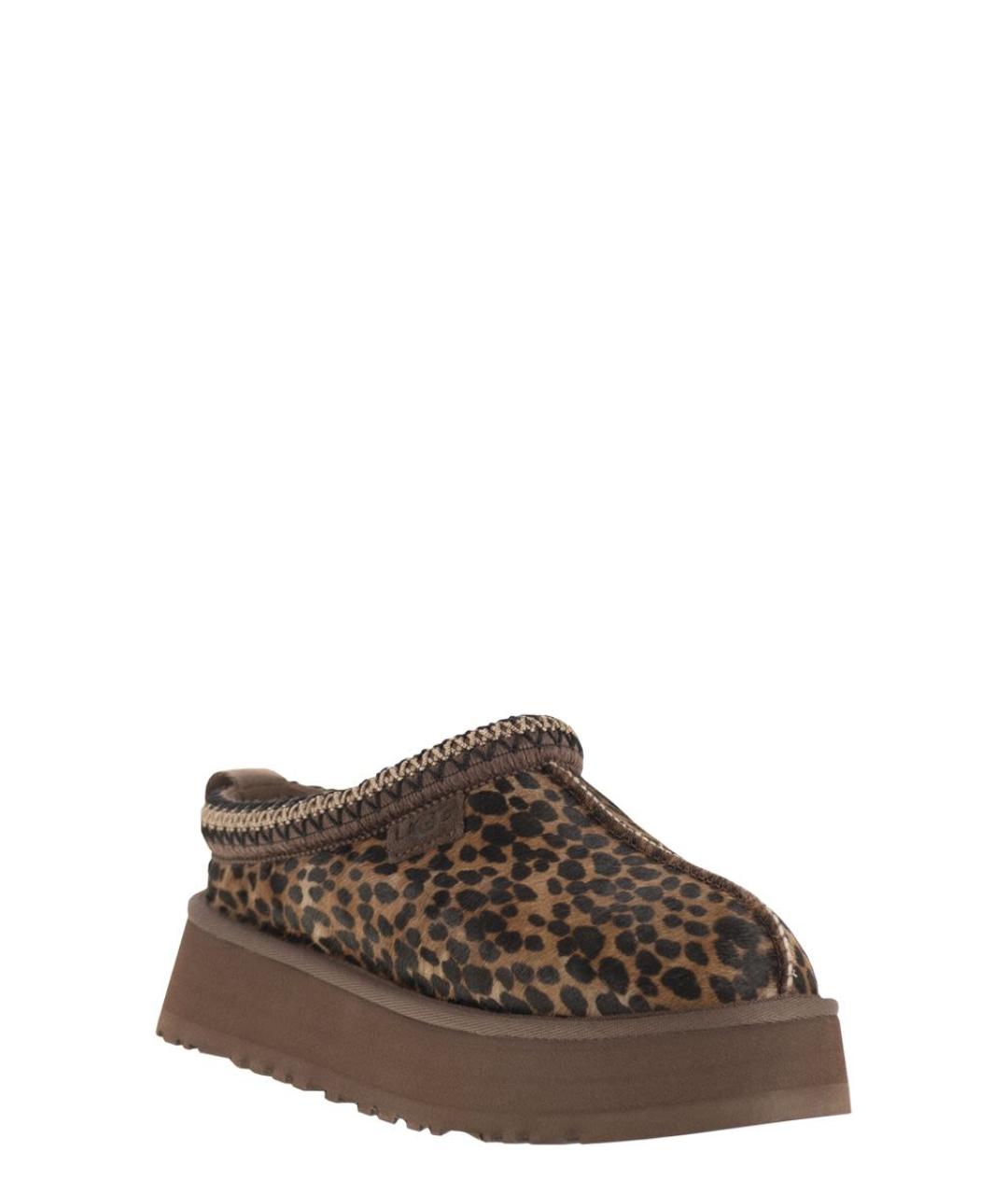 UGG AUSTRALIA Коричневые нубуковые мюли, фото 2
