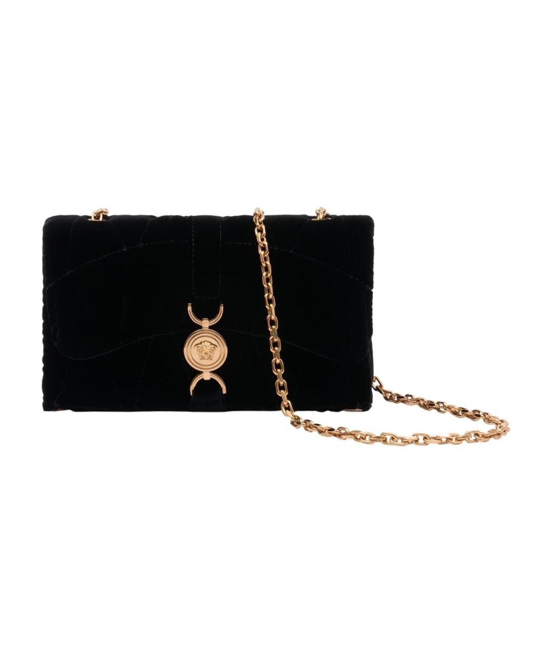 VERSACE Черная сумка через плечо, фото 1