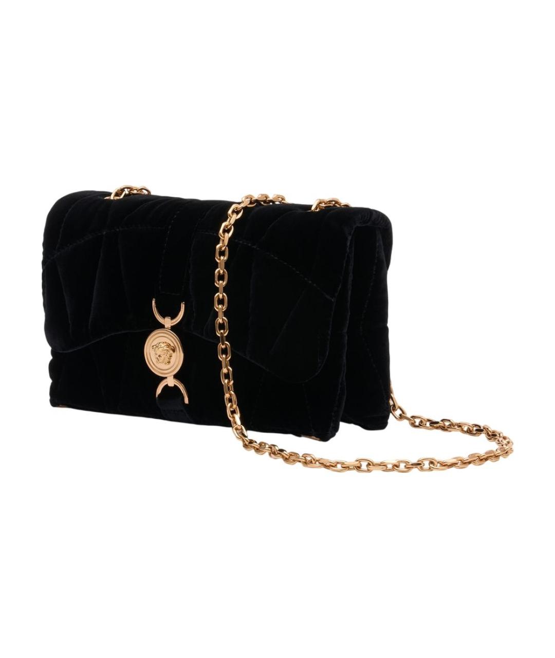 VERSACE Черная сумка через плечо, фото 2