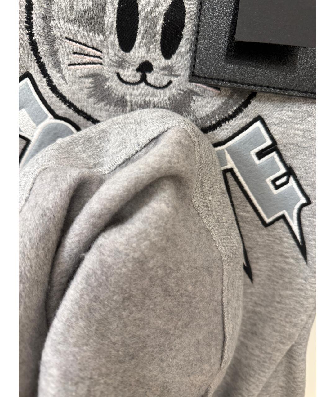 PHILIPP PLEIN Серое платье, фото 4