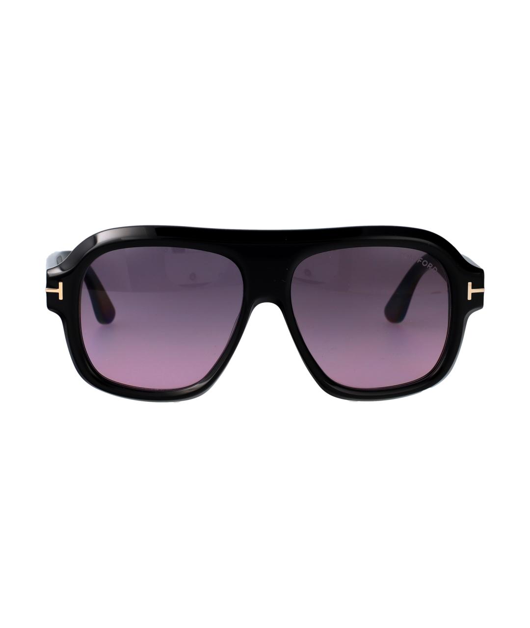 TOM FORD Черные солнцезащитные очки, фото 1