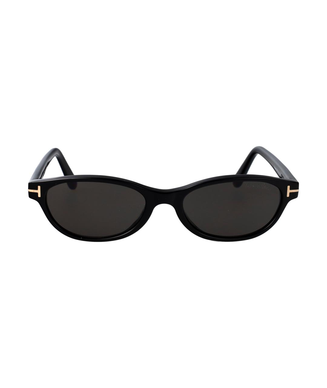 TOM FORD Черные солнцезащитные очки, фото 1