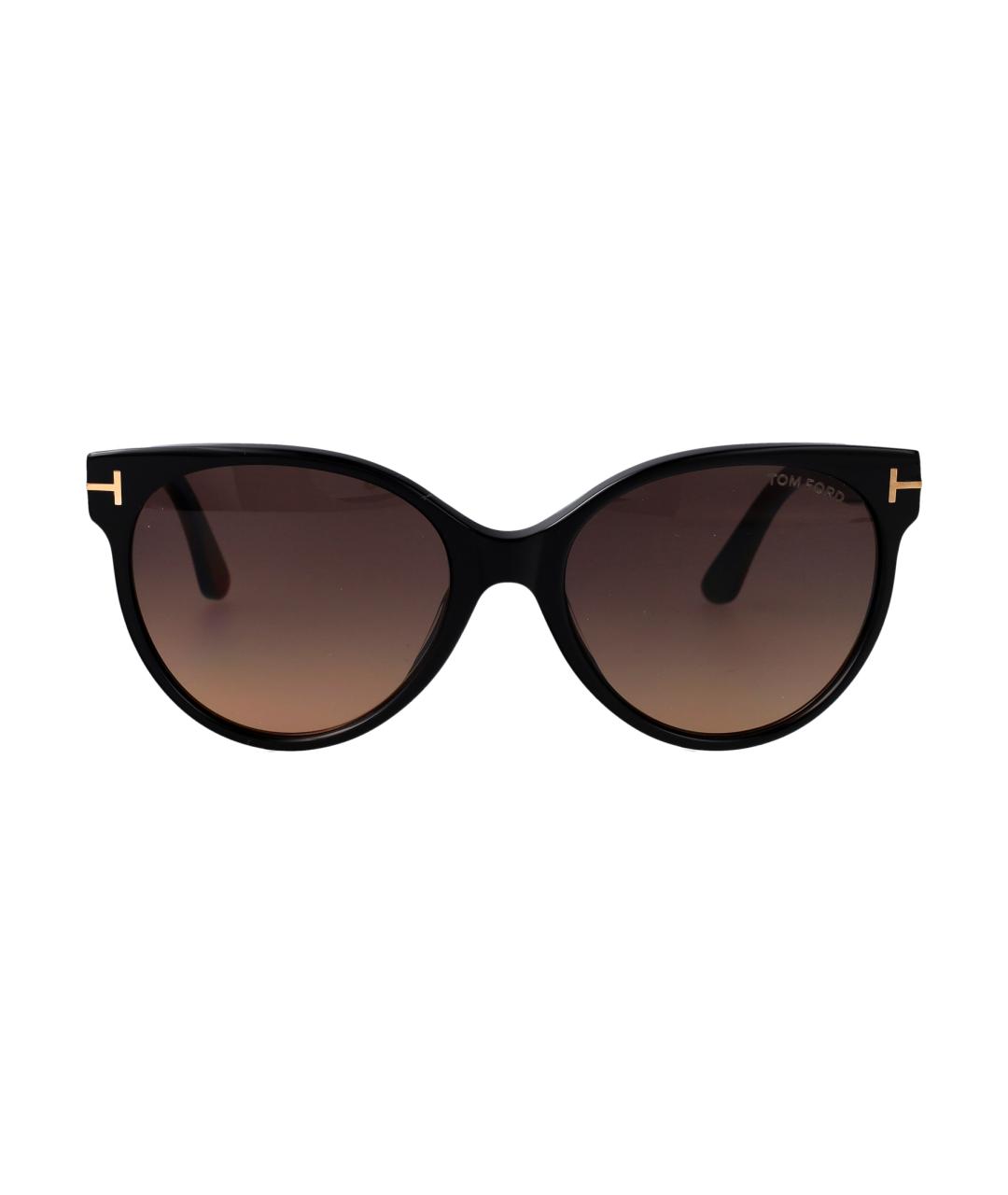 TOM FORD Бордовые солнцезащитные очки, фото 1