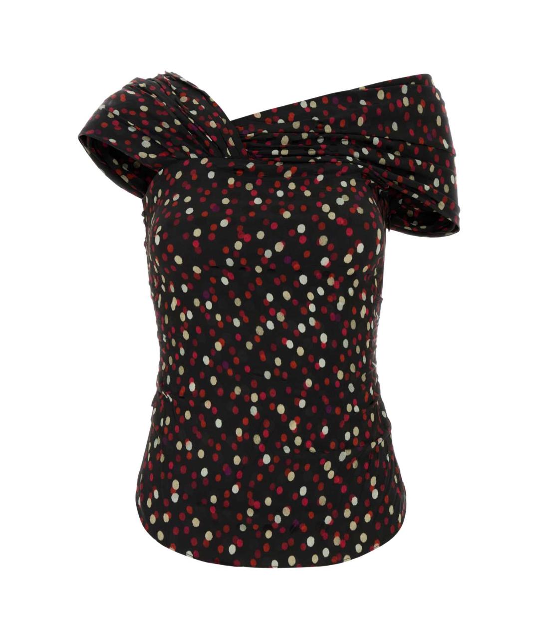 ISABEL MARANT Мульти шелковая футболка, фото 1