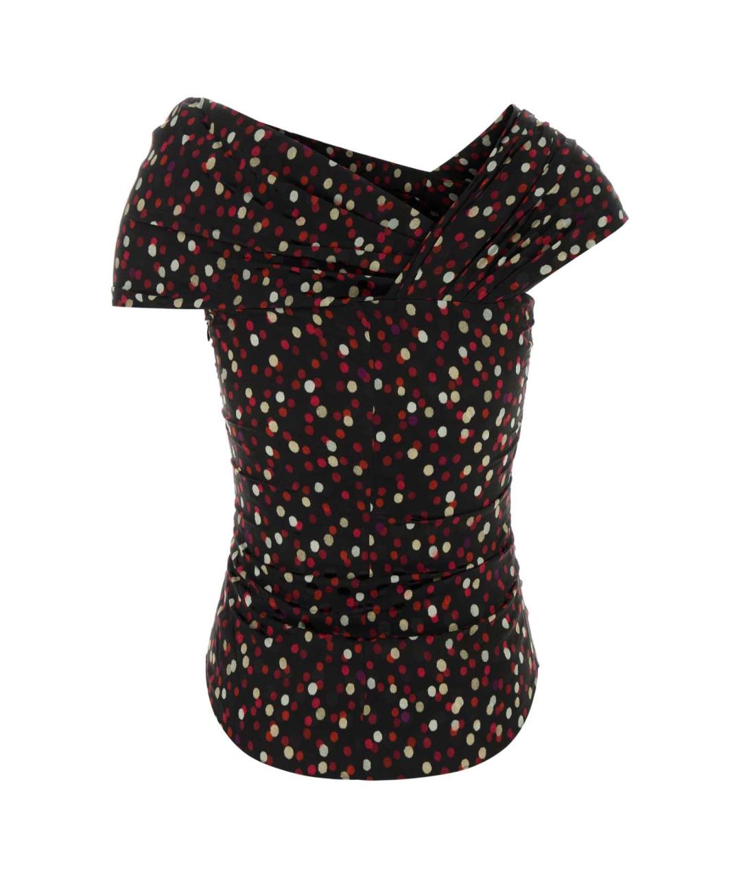 ISABEL MARANT Мульти шелковая футболка, фото 2