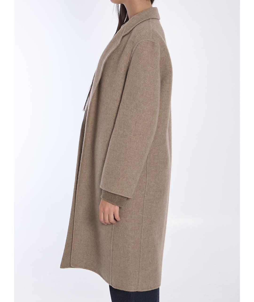 THE ROW Бежевое кашемировое пальто, фото 4