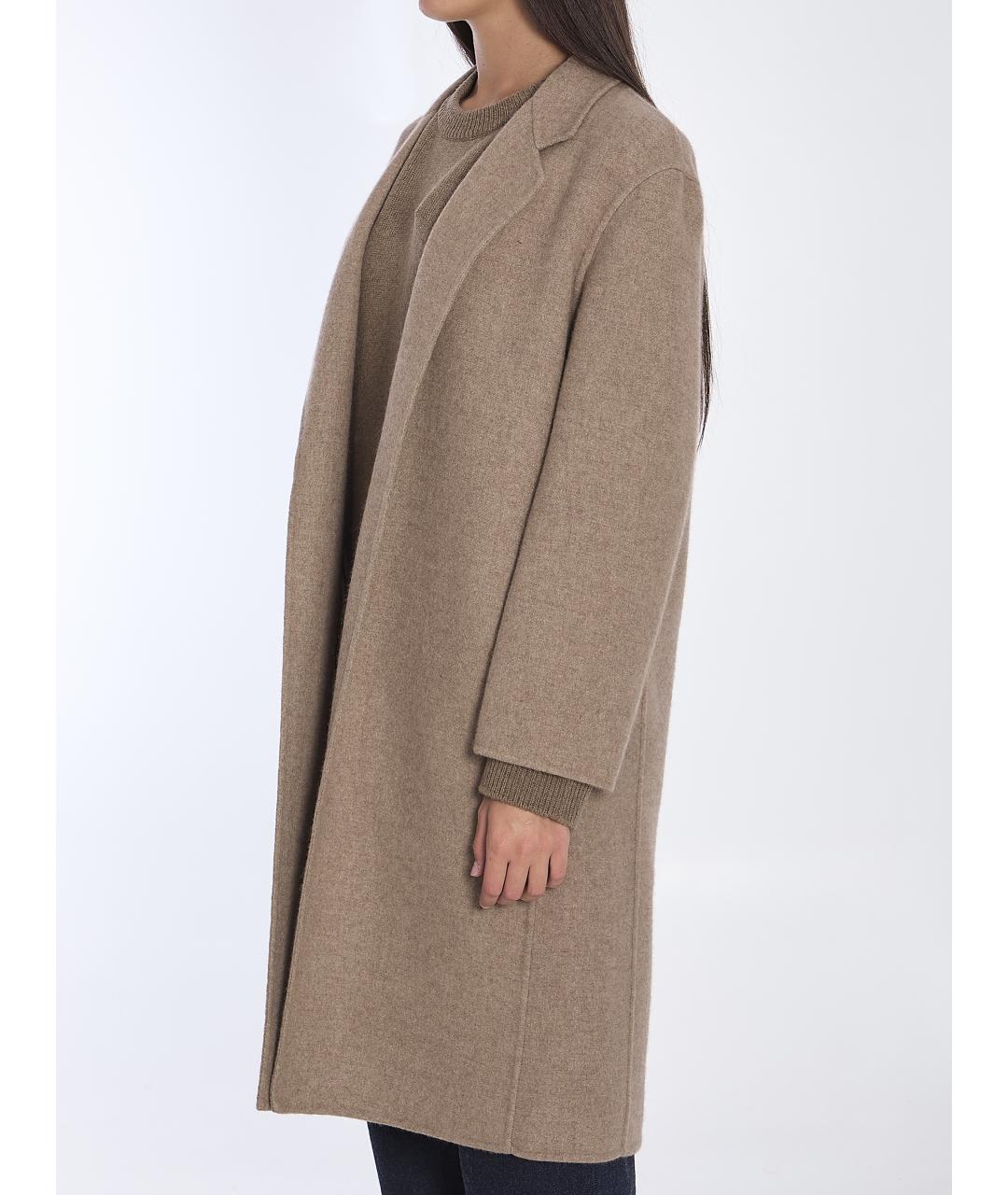 THE ROW Бежевое кашемировое пальто, фото 3