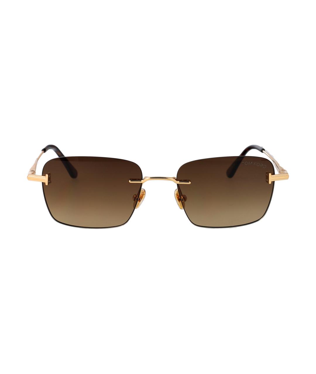 TOM FORD Мульти металлические солнцезащитные очки, фото 1