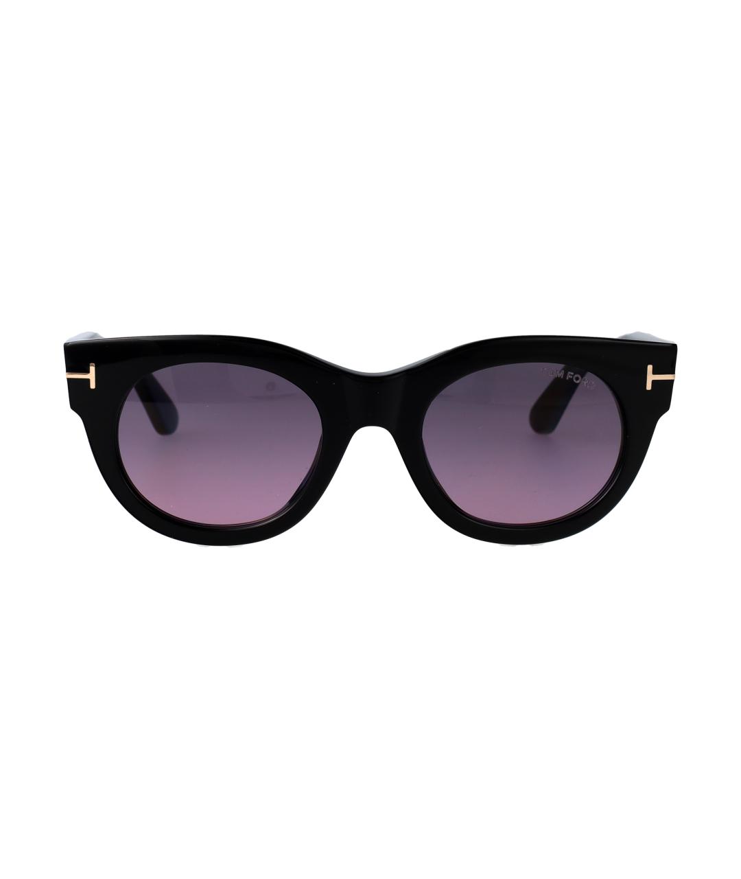 TOM FORD Черные солнцезащитные очки, фото 1