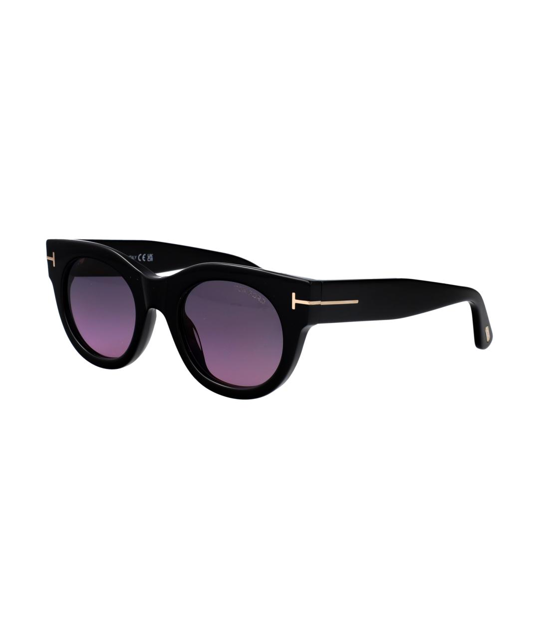 TOM FORD Черные солнцезащитные очки, фото 2