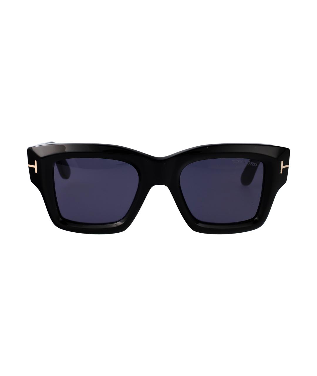 TOM FORD Черные солнцезащитные очки, фото 1
