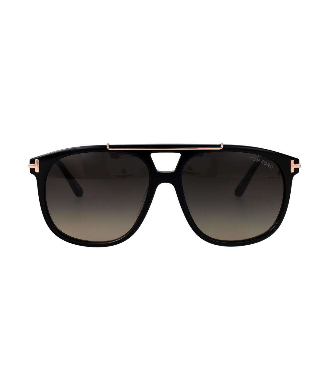 TOM FORD Черные солнцезащитные очки, фото 1