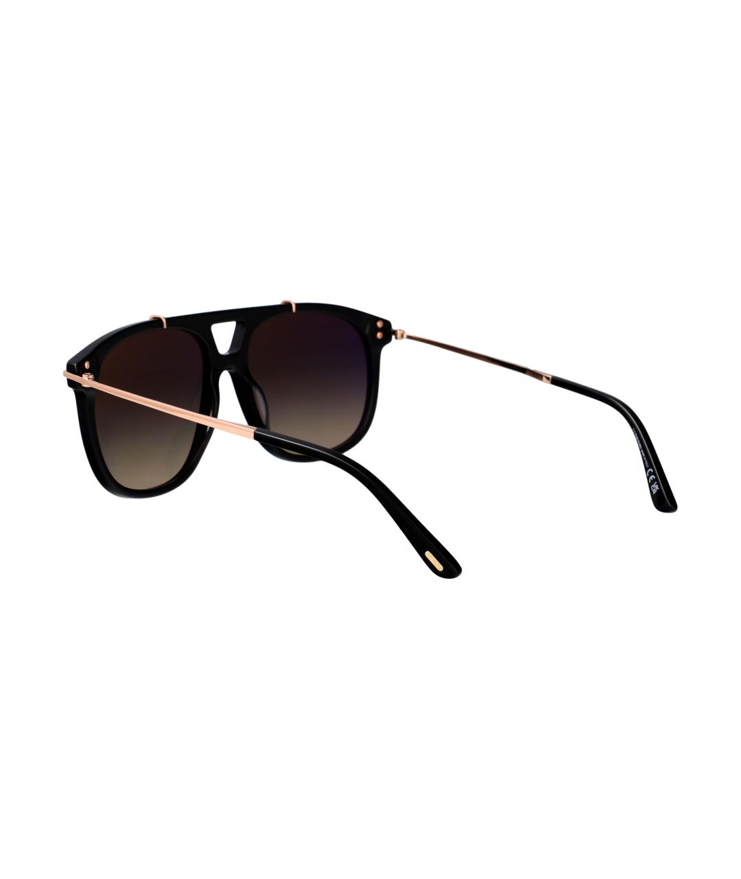TOM FORD Черные солнцезащитные очки, фото 4