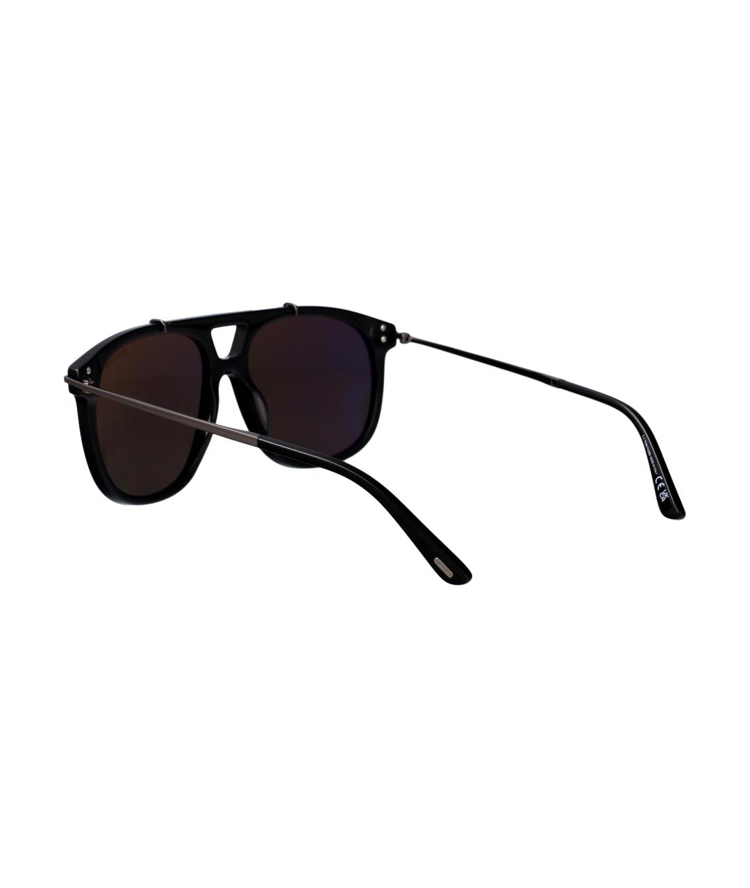 TOM FORD Черные солнцезащитные очки, фото 4
