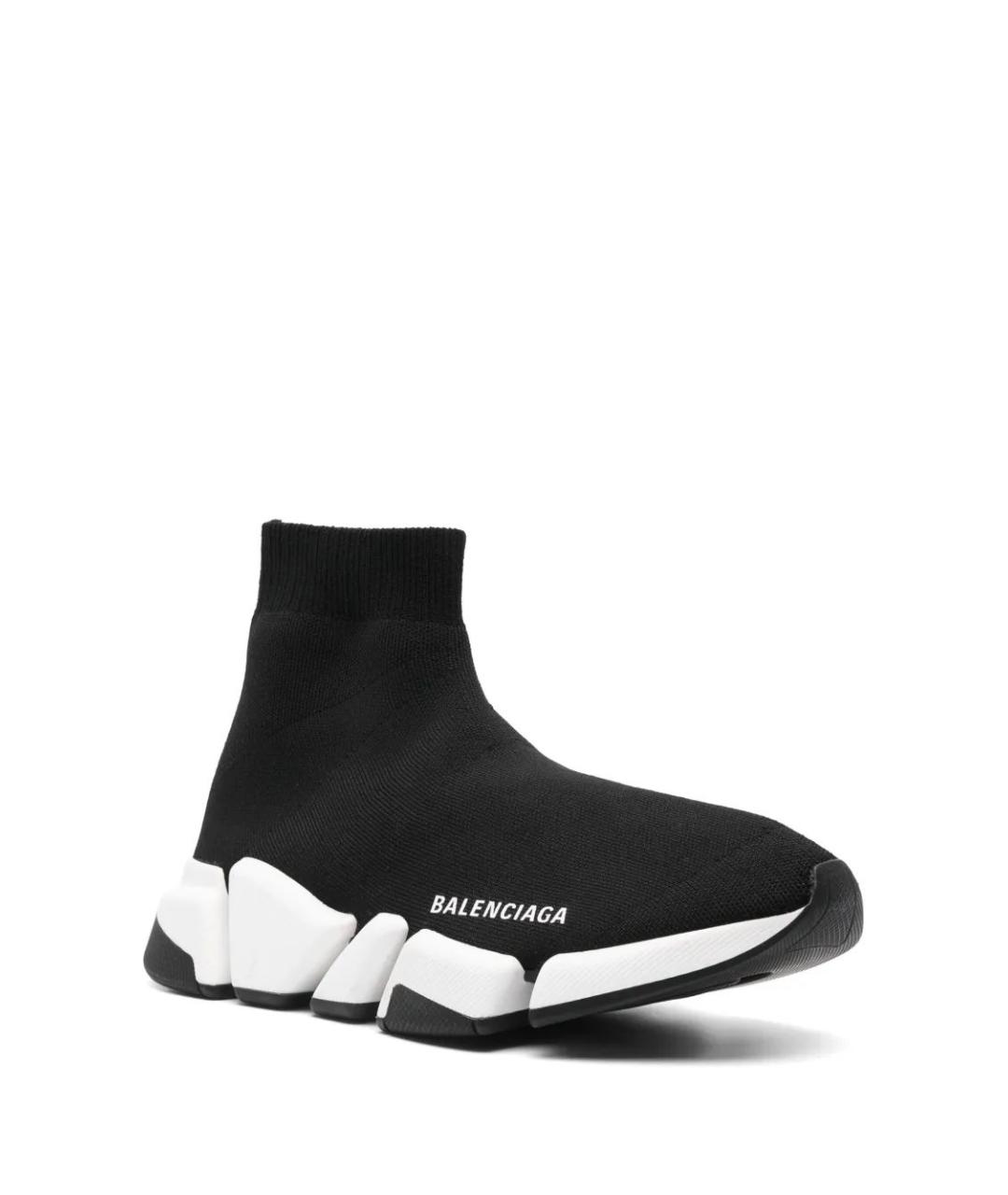 BALENCIAGA Черные синтетические кроссовки, фото 3