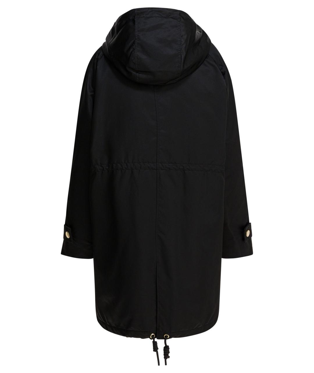 PINKO Черная полиэстеровая парка, фото 2