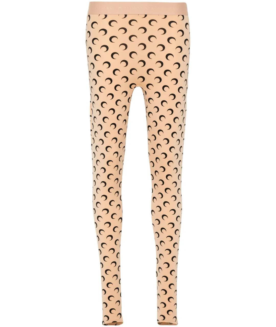 MARINE SERRE Мульти полиамидовые леггинсы и велосипедки, фото 1