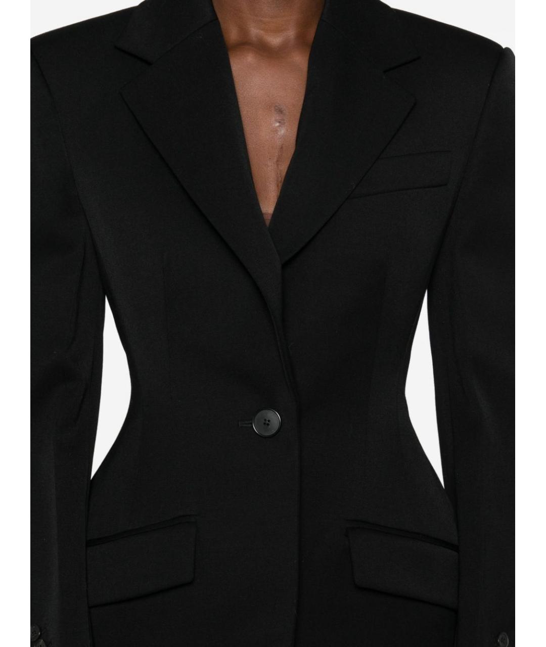 GIVENCHY Черный шерстяной жакет/пиджак, фото 4