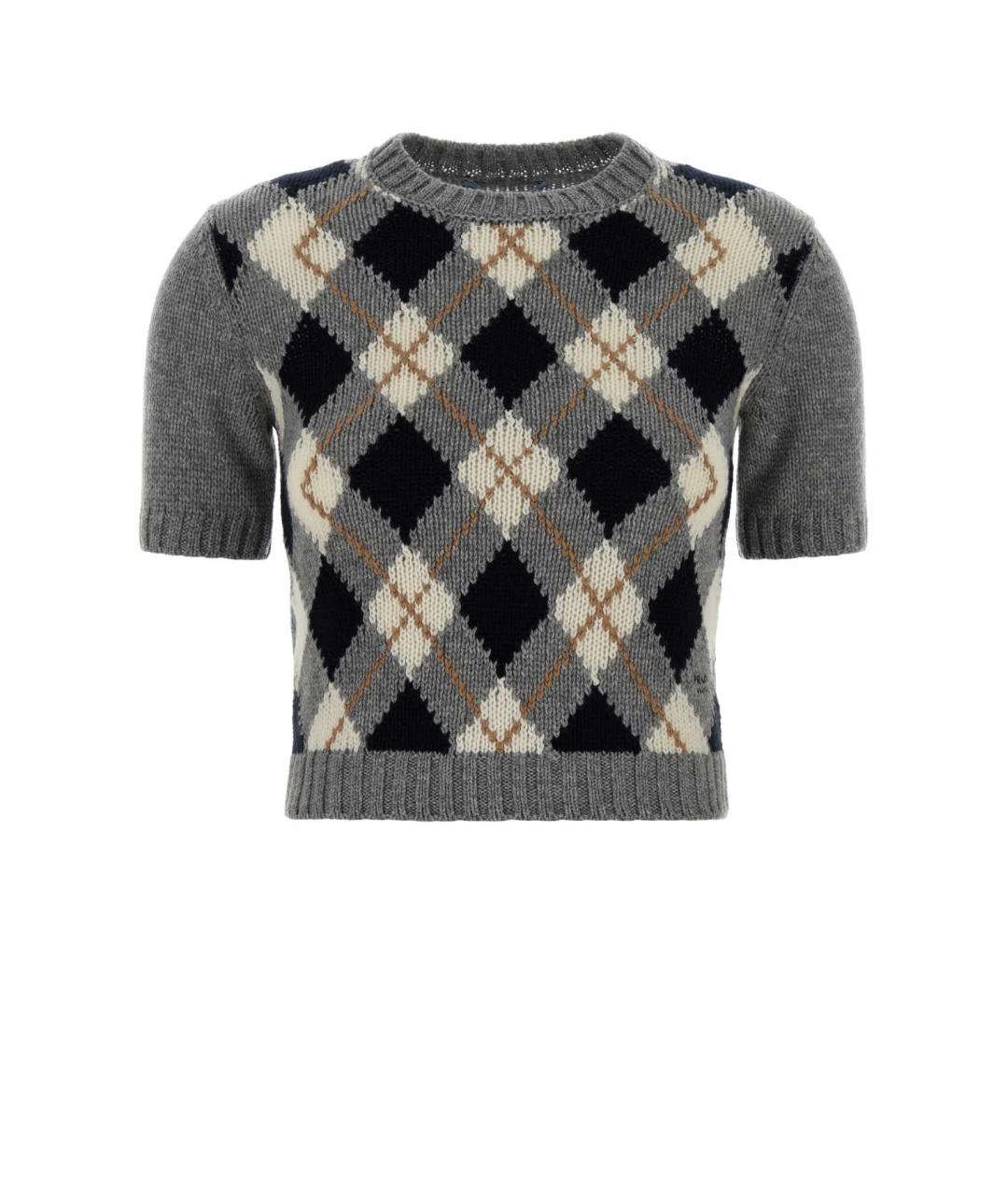 PRADA Мульти кашемировый джемпер / свитер, фото 1