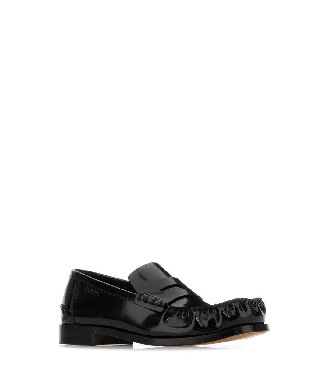 BOTTEGA VENETA Черные кожаные лоферы, фото 2