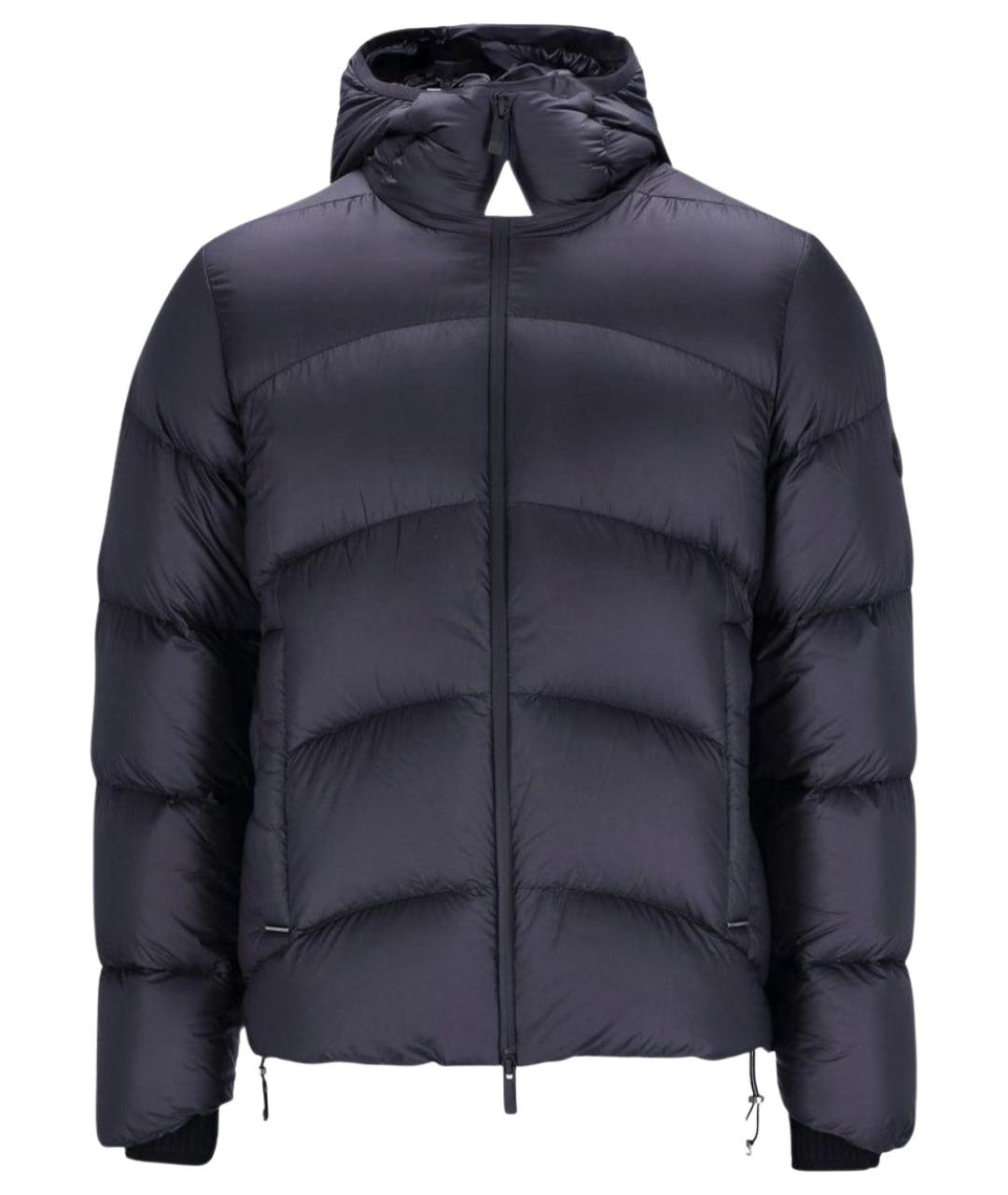 MONCLER Синяя полиамидовая куртка, фото 1