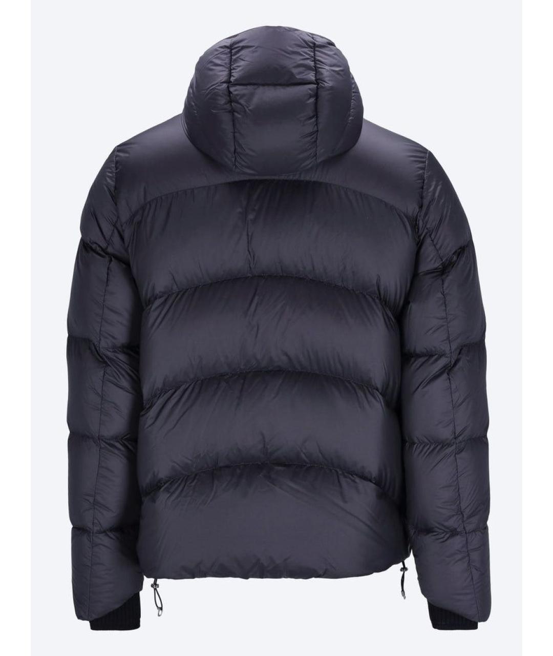MONCLER Синяя полиамидовая куртка, фото 3