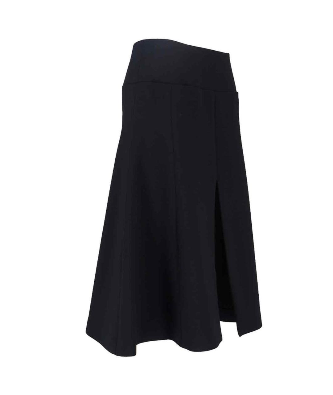 ALAIA Черная шерстяная юбка миди, фото 3