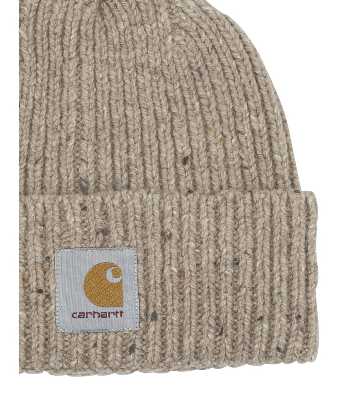 CARHARTT WIP Бежевая шерстяная шапка, фото 3