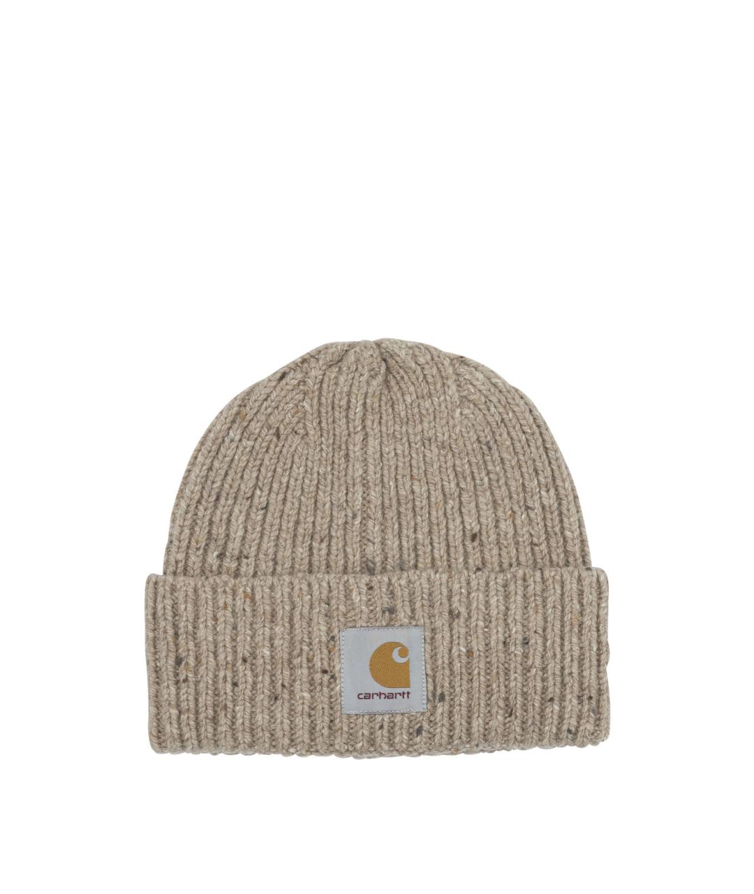 CARHARTT WIP Бежевая шерстяная шапка, фото 1