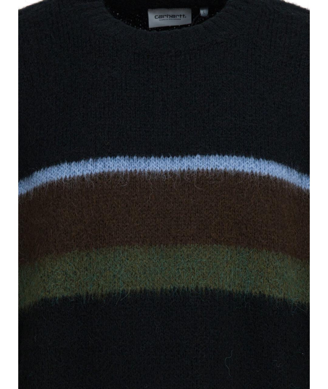 CARHARTT WIP Черный шерстяной джемпер / свитер, фото 3