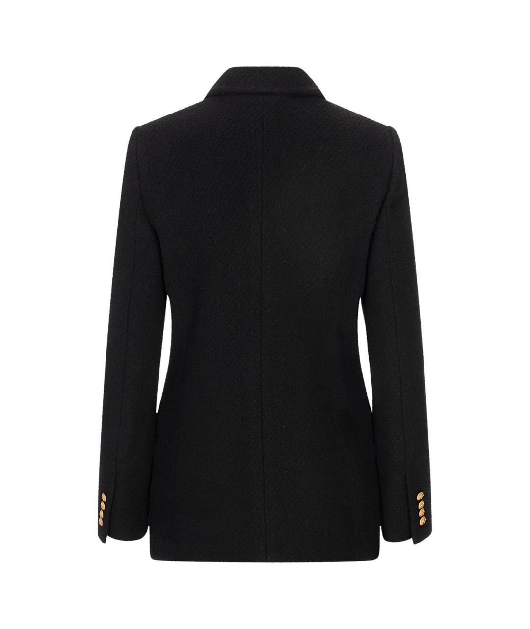 CHLOE Черное шерстяное пальто, фото 2