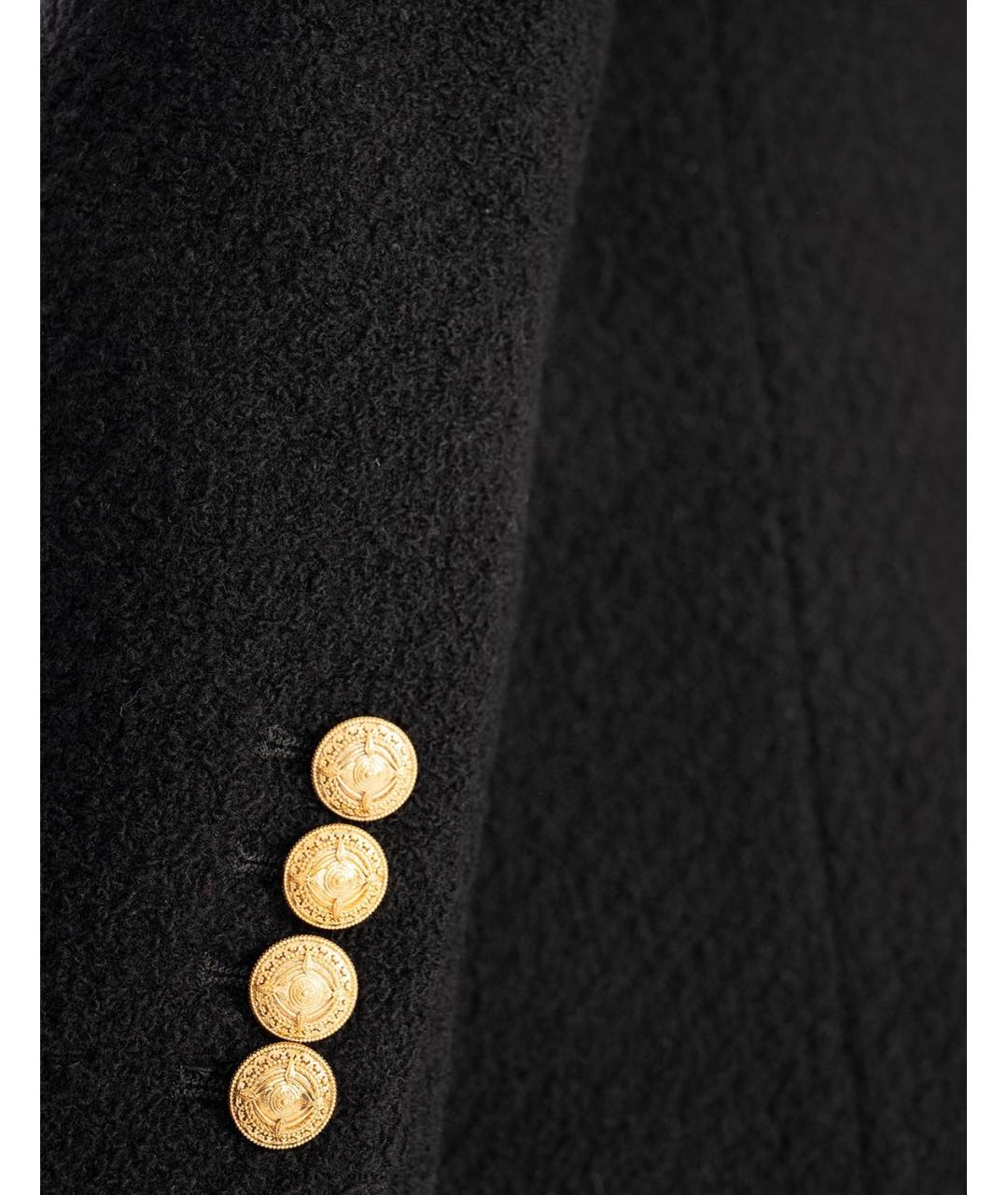 CHLOE Черное шерстяное пальто, фото 4