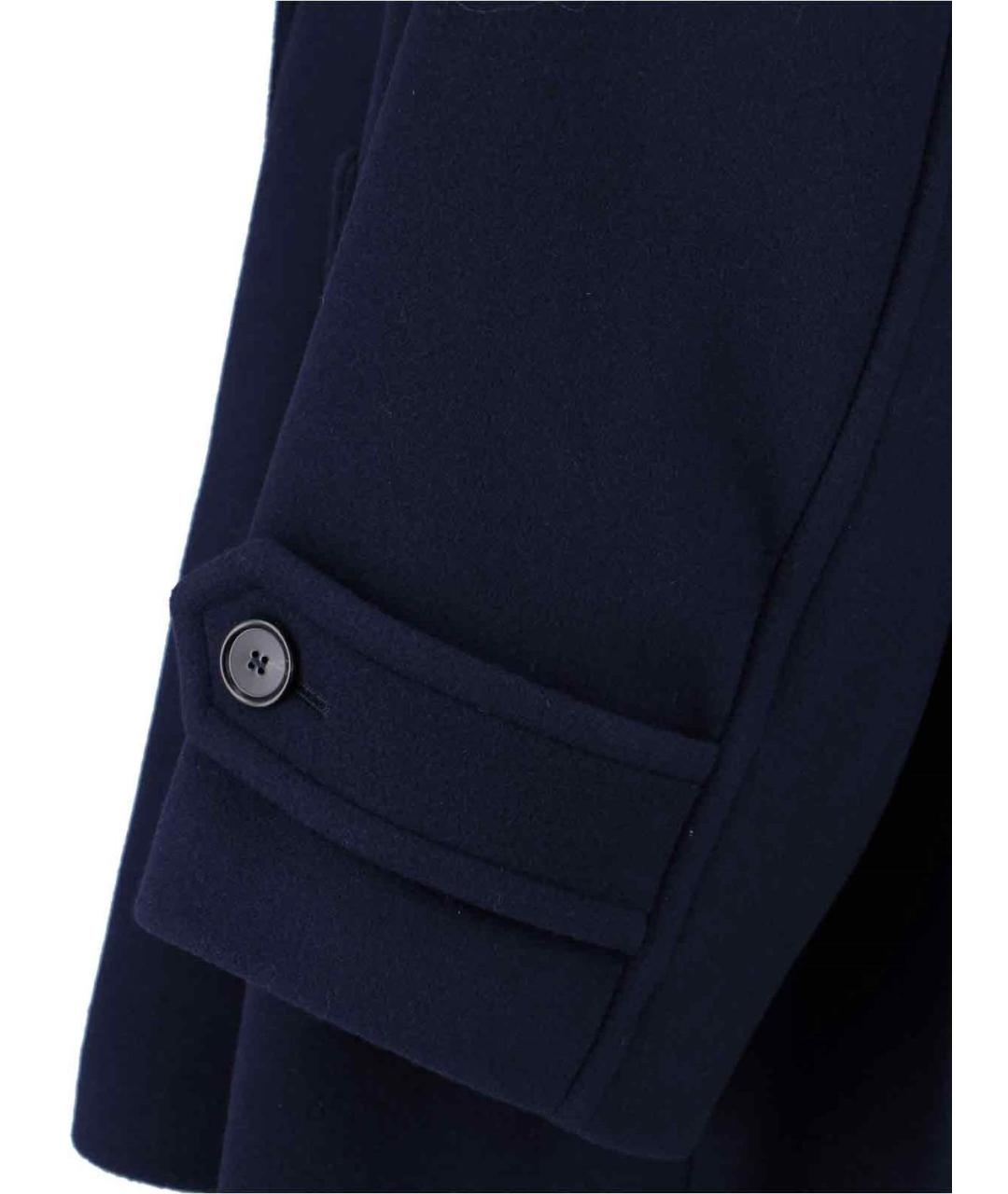 CHLOE Синее шерстяное пальто, фото 3