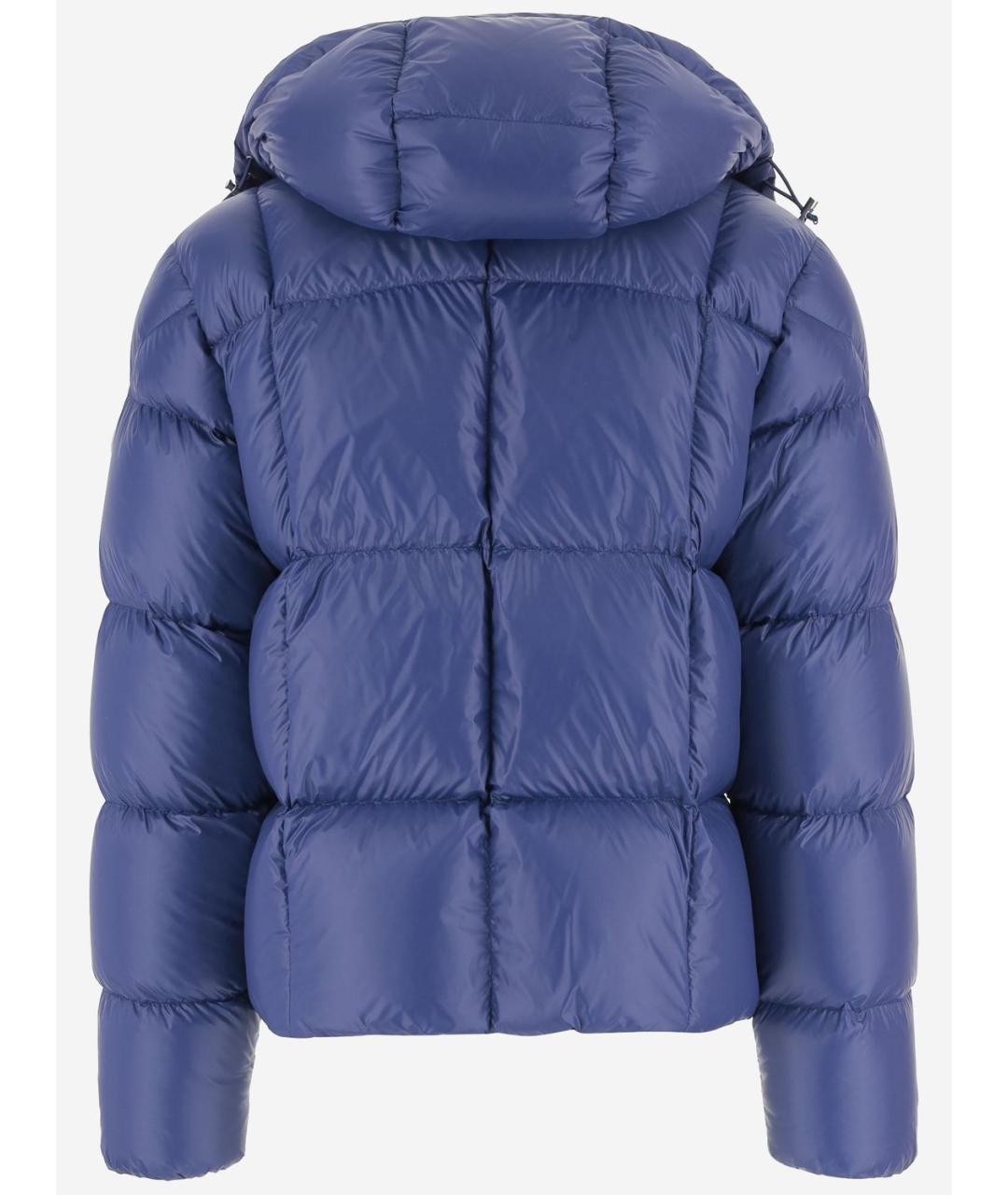 MONCLER Синяя полиамидовая куртка, фото 2