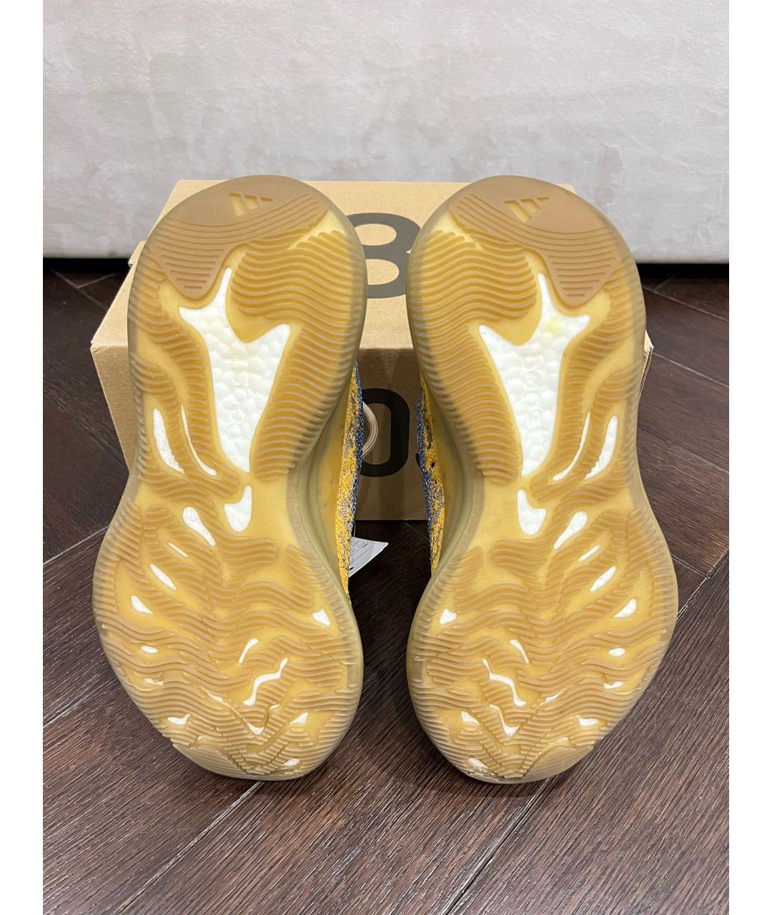 ADIDAS YEEZY Мульти текстильные кроссовки, фото 4