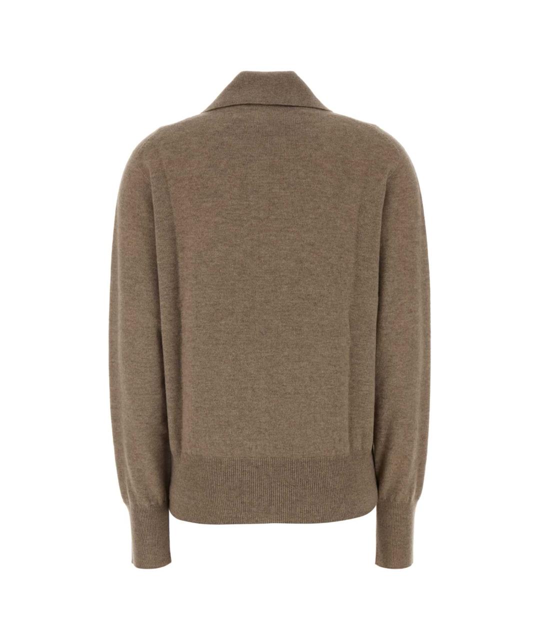 THE ROW Бежевый кашемировый кардиган, фото 2