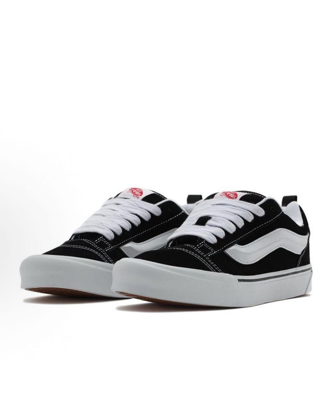 VANS Черные текстильные низкие кроссовки / кеды, фото 2
