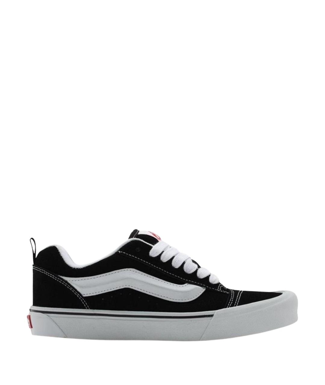 VANS Черные текстильные низкие кроссовки / кеды, фото 1