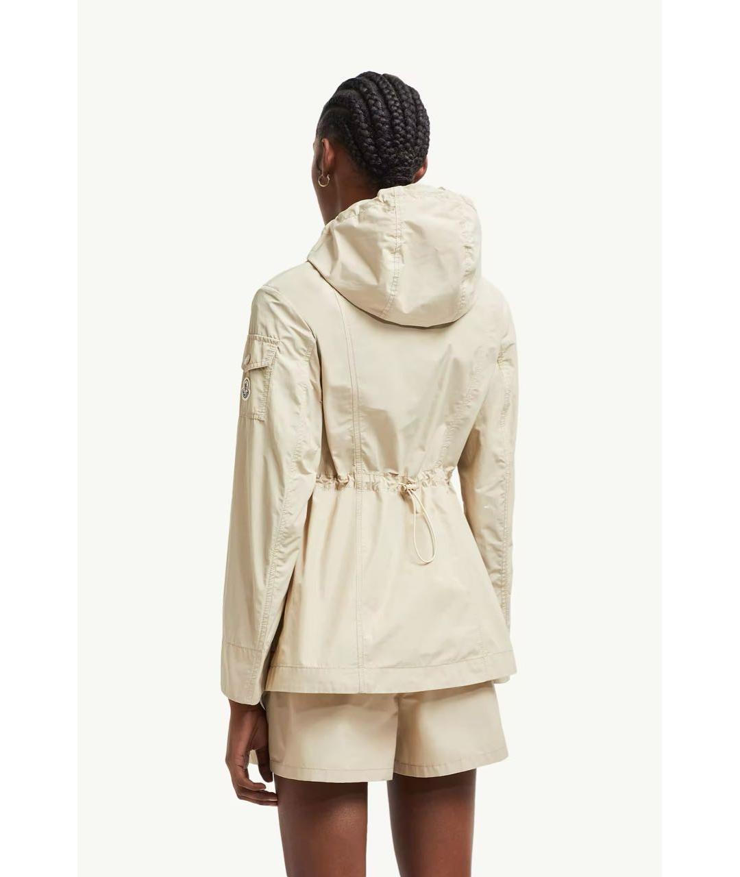 MONCLER Бежевая парка, фото 3